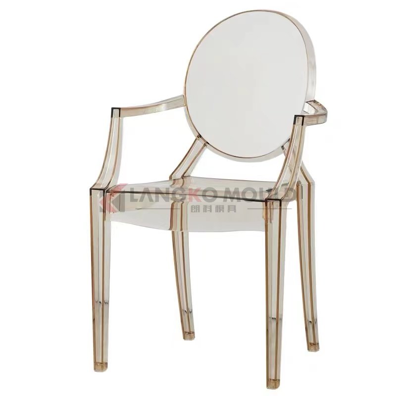 Plastic transparent chair mold