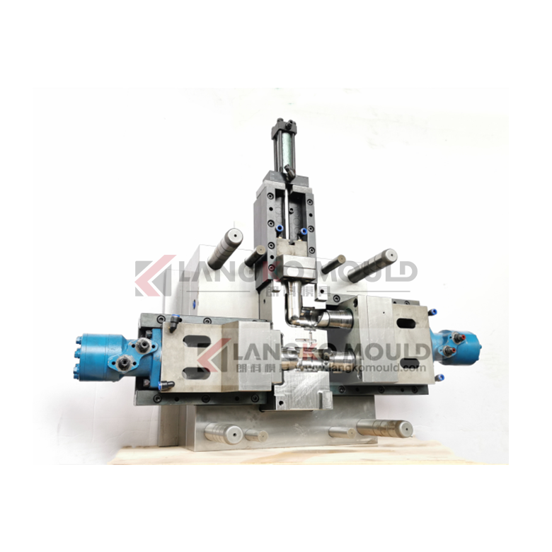 Good quality Plastic injection pipe fitting mold with unscrewing system