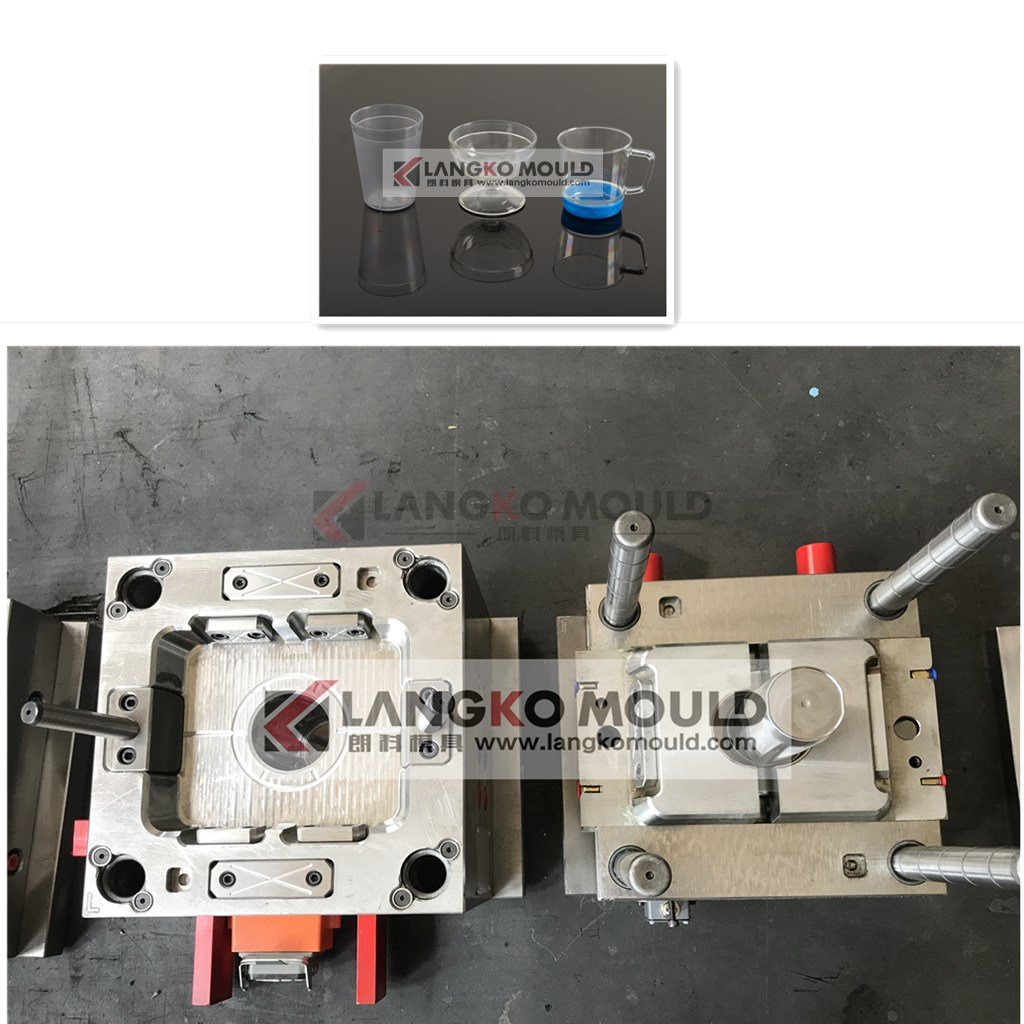 Plastic single/multi cavity PP/PC/SAN material injection cup mold