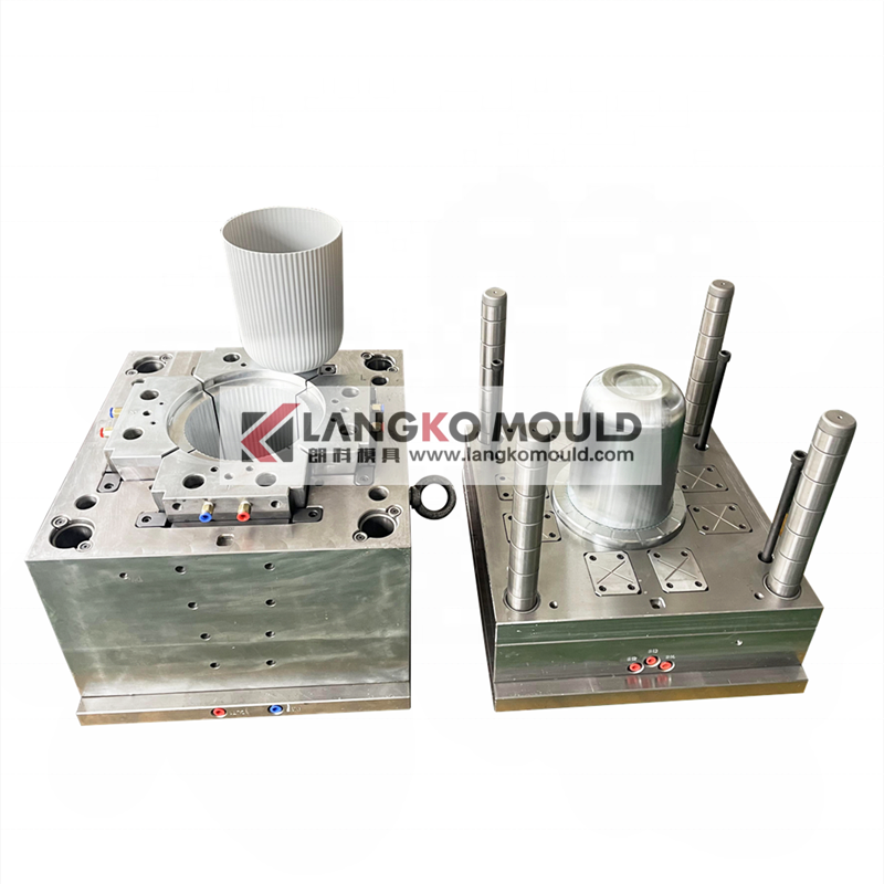 Plastic dustbin injection mold