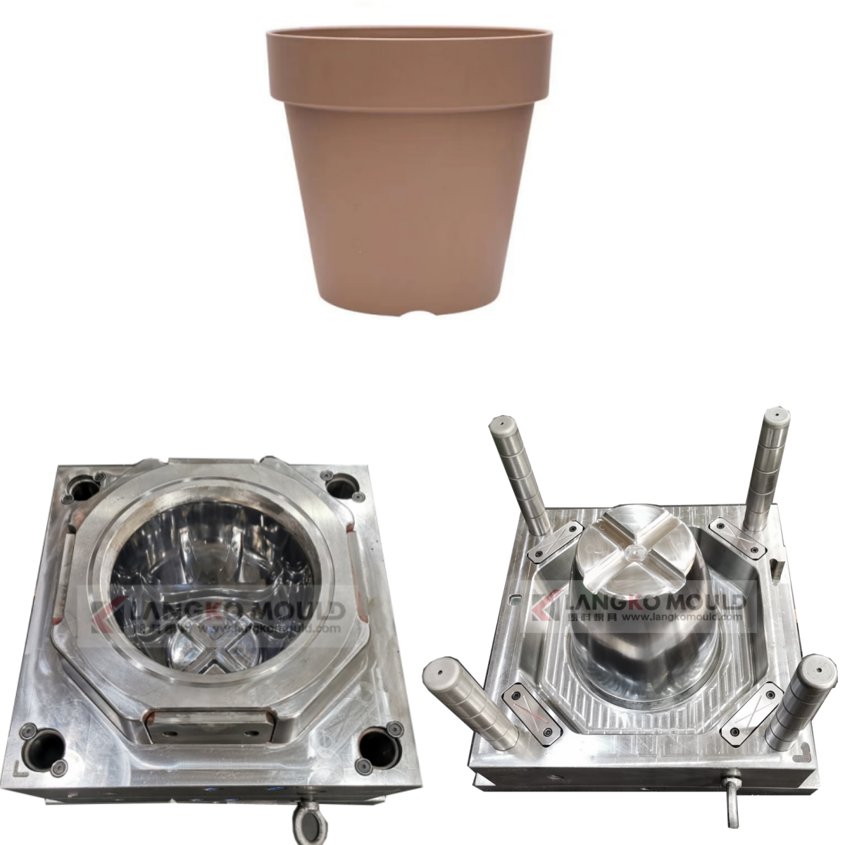 About plastic flower pot mould