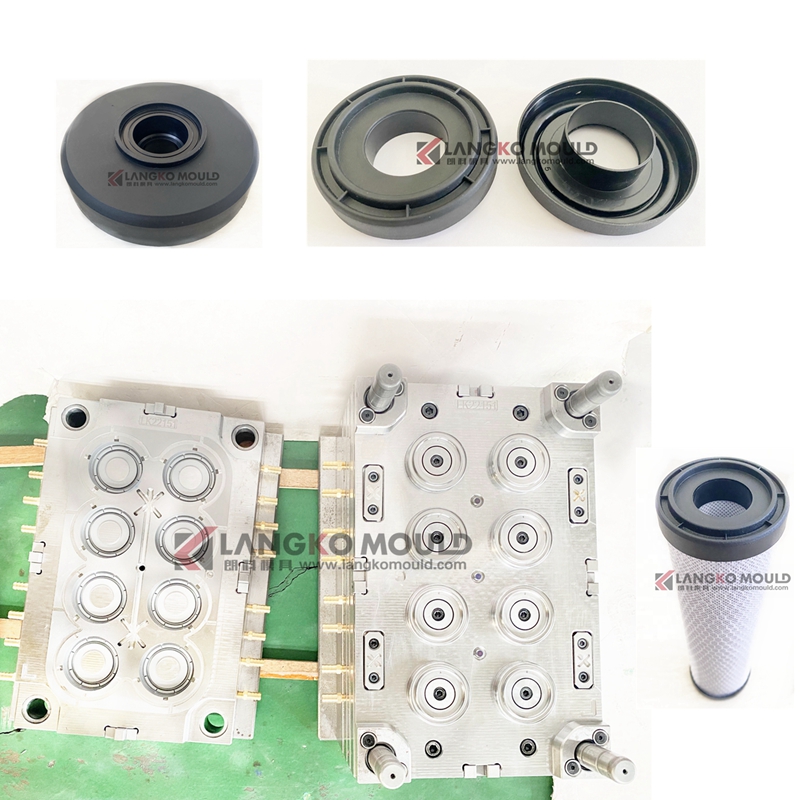 Plastic injection water purifier filter cartridge cover mold
