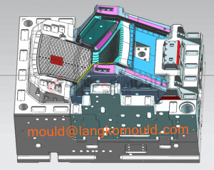 plastic Gas-Assisted Rattan Chair Moulds maker