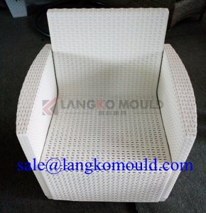 Plastic rattan furniture moulds molding solution
