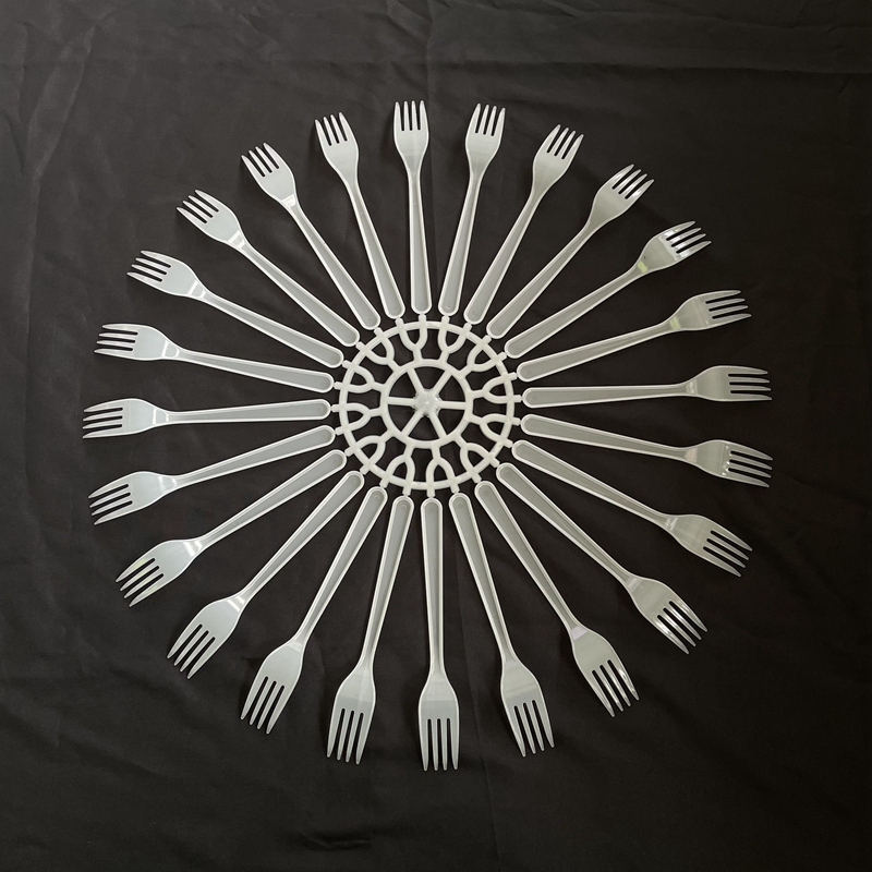 plastic knife fork and spoon mould