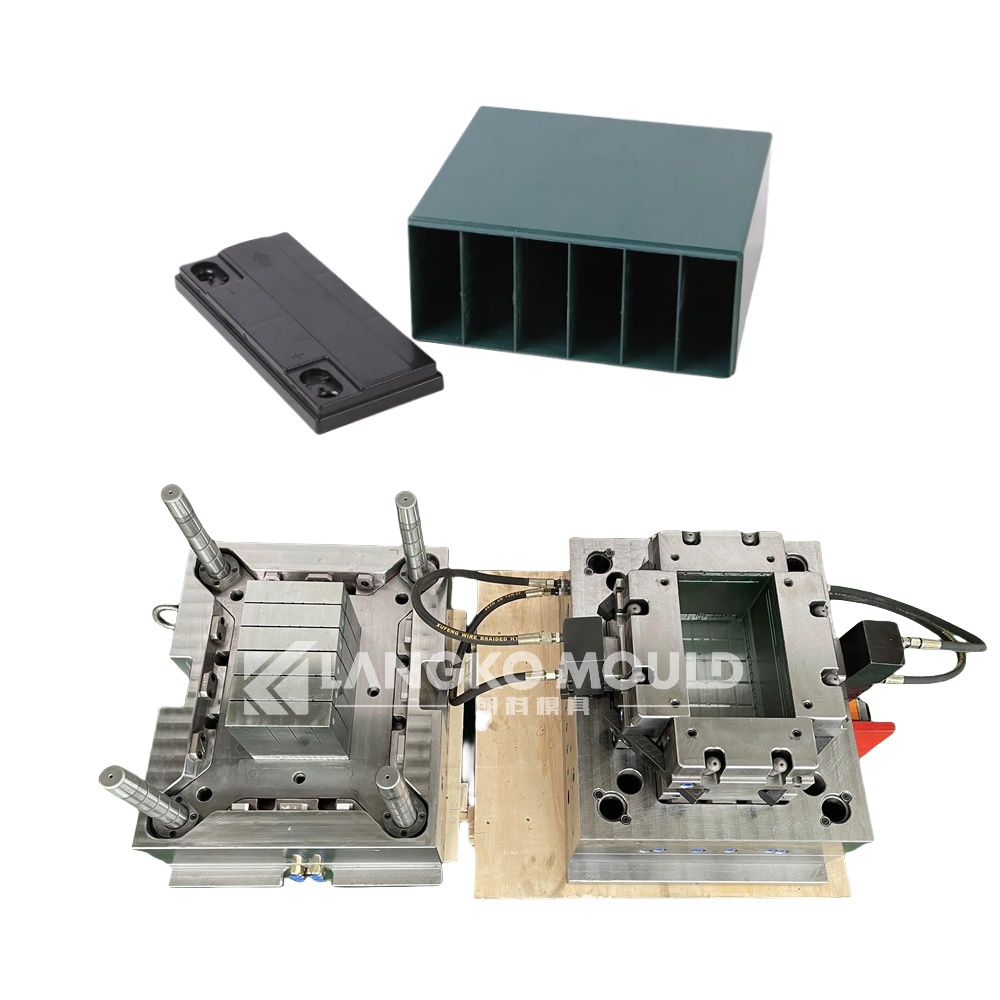 Plastic battery injection mold design