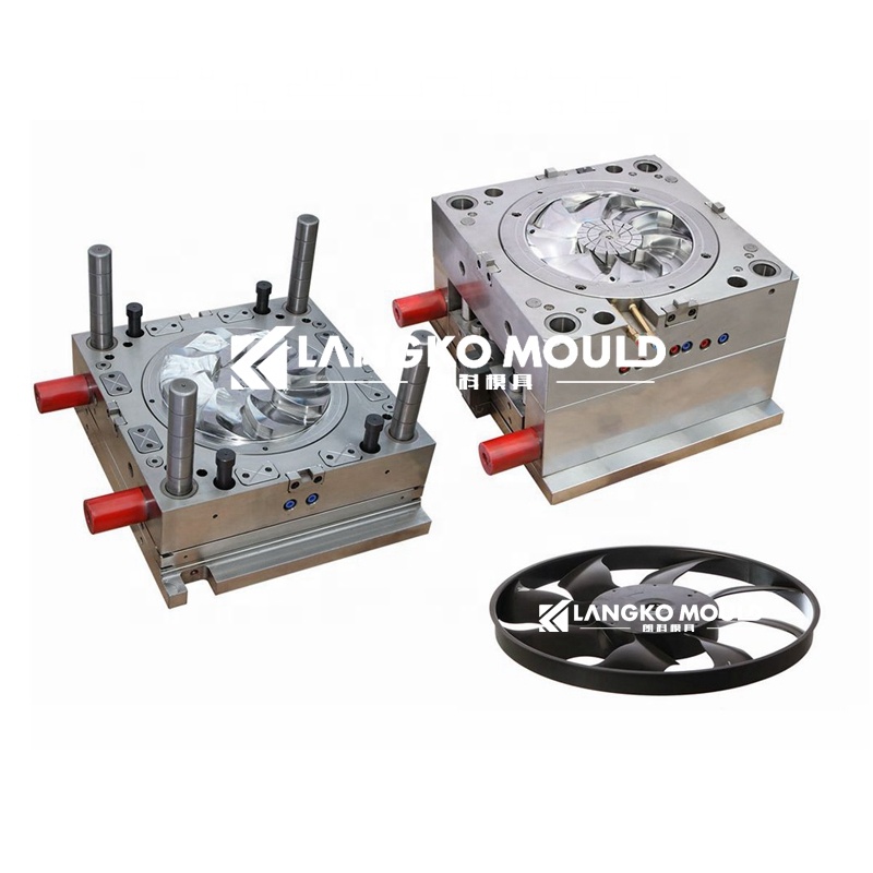 Plastic fan blades injection mould